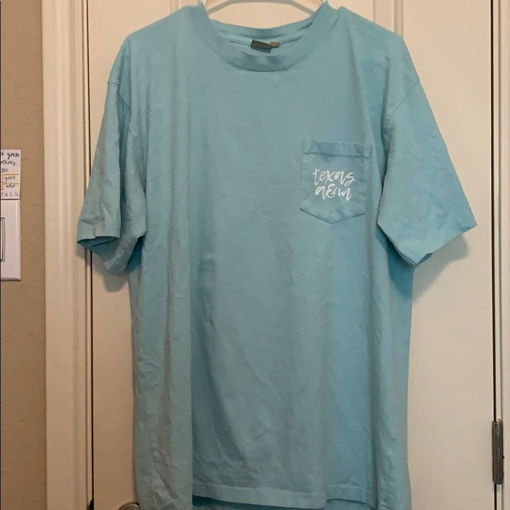 Blue Texas A&M t-shirt